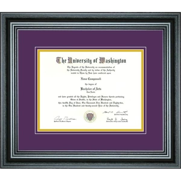 Perfect Cases Perfect Cases PCFRM-D1PM1114 11 x 14 in. Single Diploma Frame for Diploma PCFRM-D1PM1114 - main